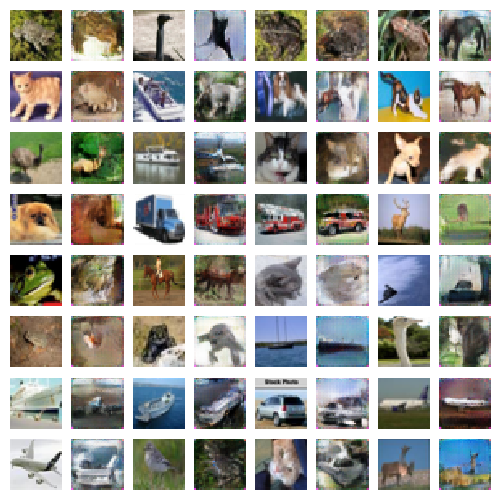 Cifar10 reconstructions