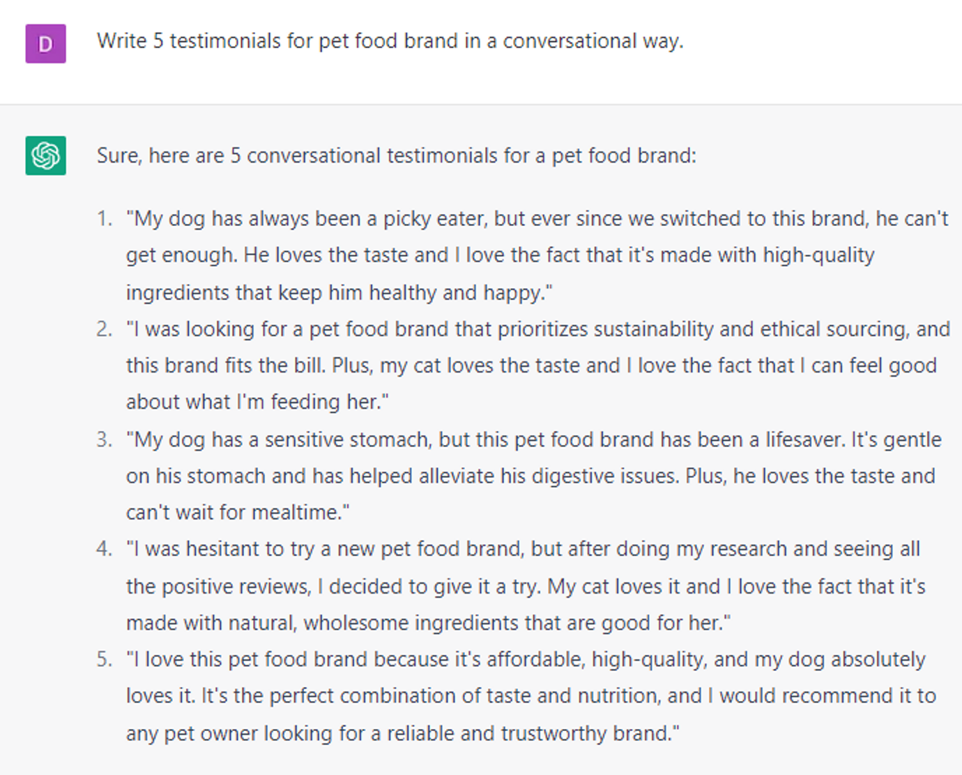 Testimonials
