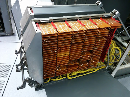 SMS cards inside the IBM 1401