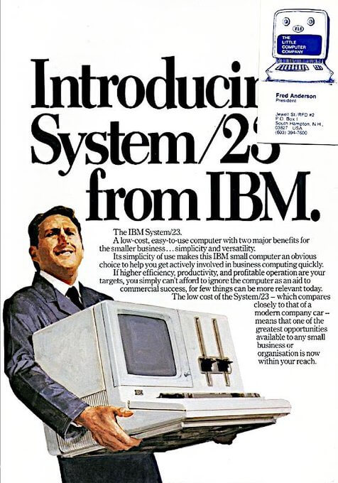 IBM’s first desktop computer was released on this day in 1981.