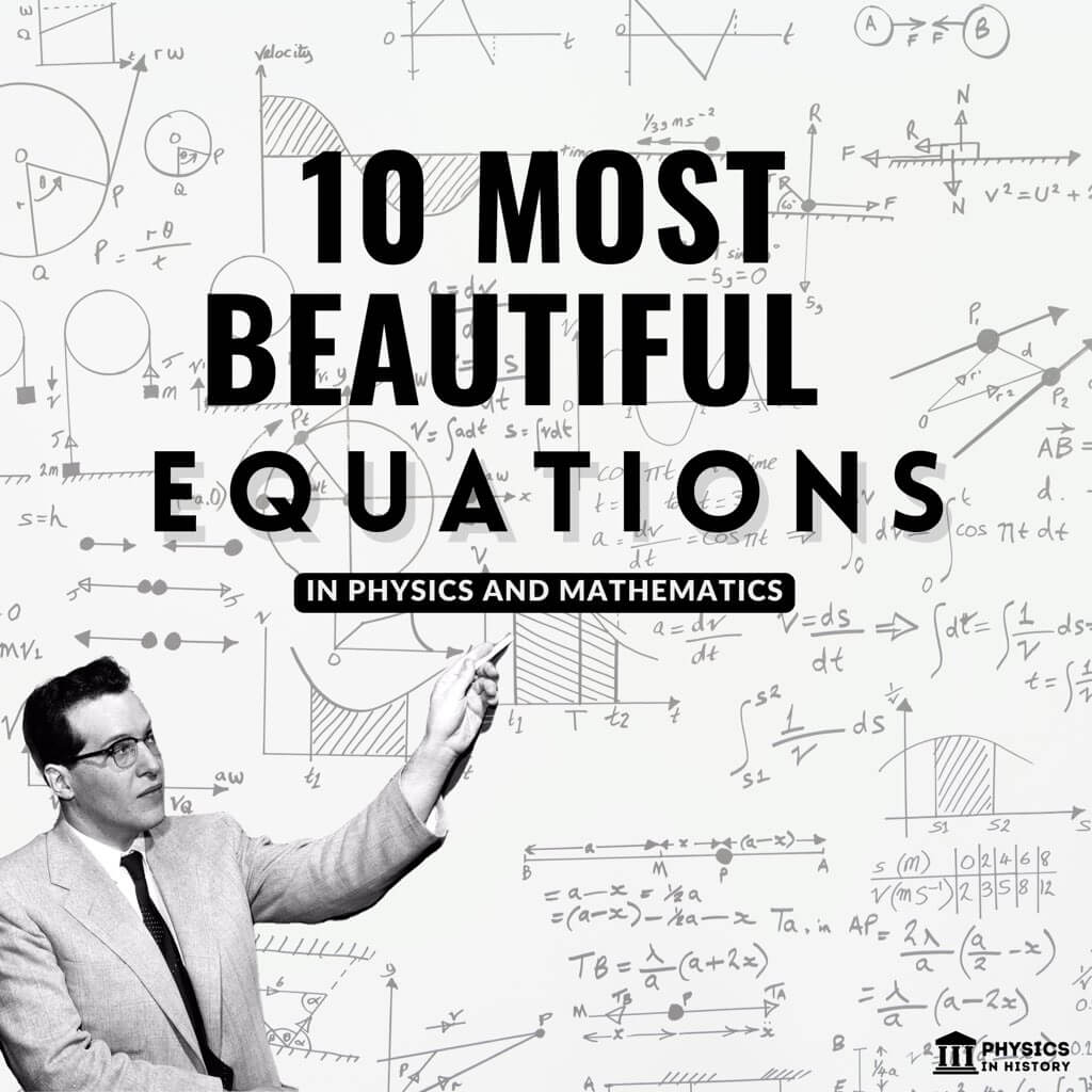 Most beautiful equations
