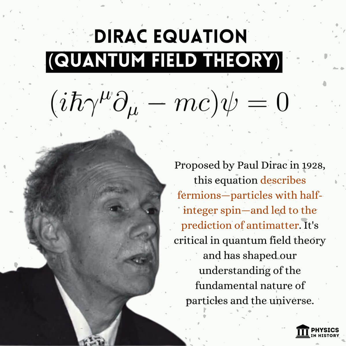 Most beautiful equations