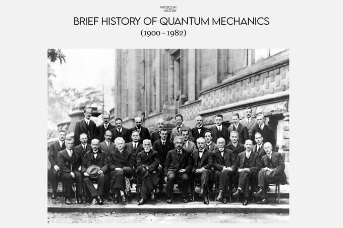 Brief history of Quantum Mechanics