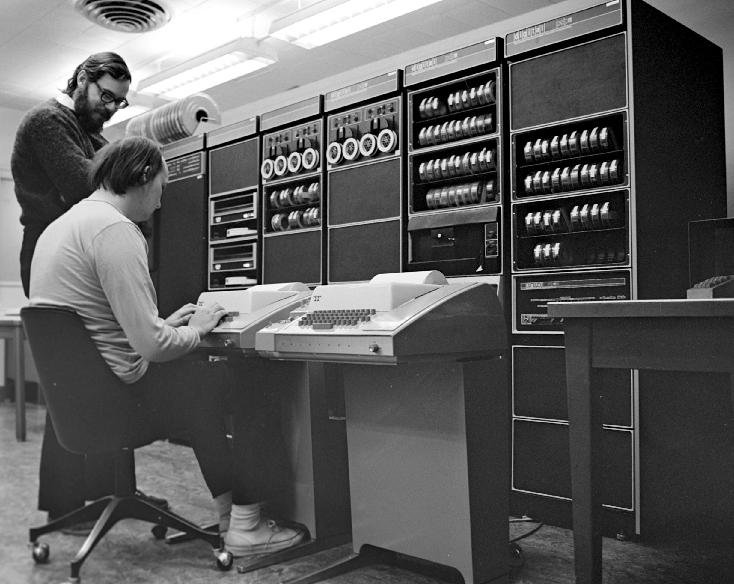 Ken Thompson & Dennis Ritchie